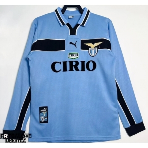Lazio 1998-1999 Retro Domácí Dres Dlouhý Rukáv Lazio 1998-1999 Retro Domácí Dres Dlouhý Rukáv